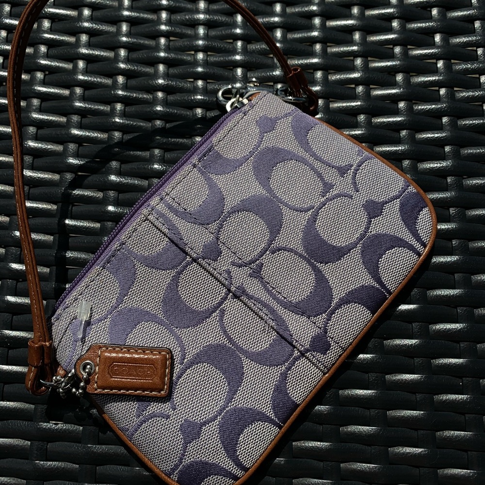 Authentic Vintage Coach Wristlet